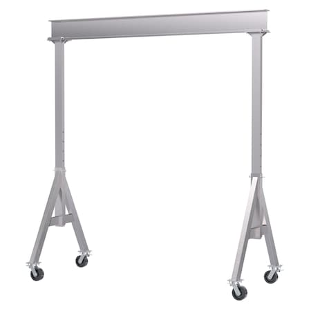 Vestil Alum Crane 10'x12' Locking Phenolic AHA-6-10-12-TLC